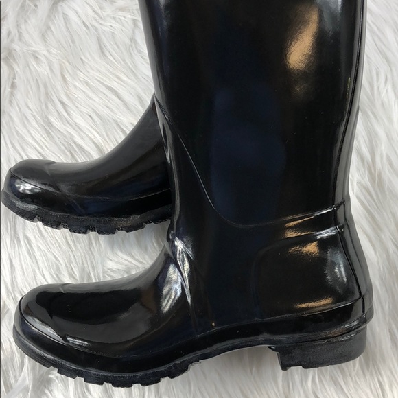 HUNTER Original High Gloss Boot - Picture 5 of 8